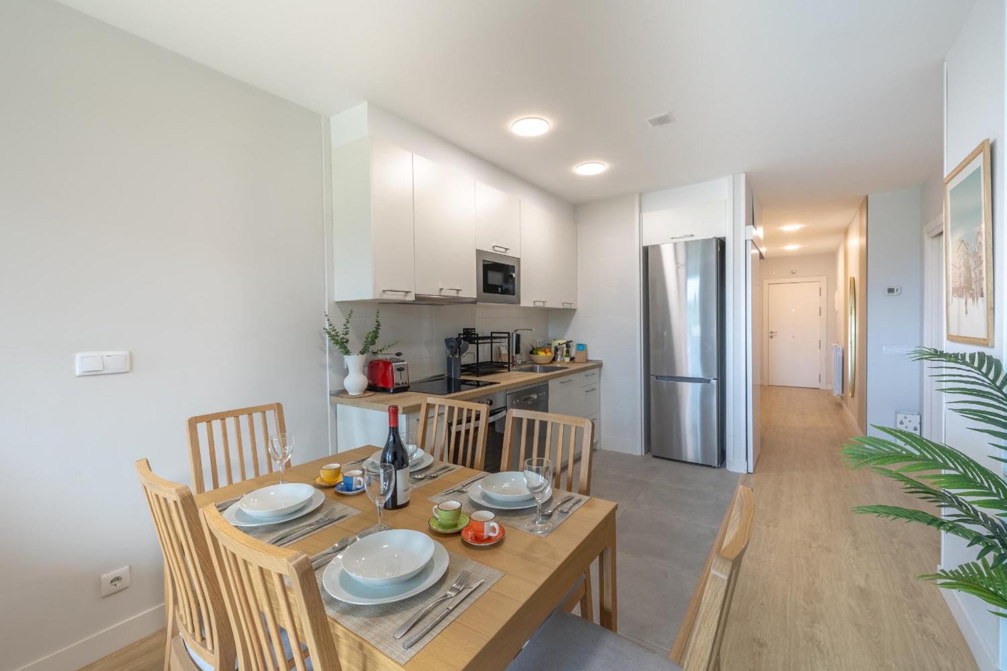 Tuapartamento El Mirador De Benjamin Apartment Pamplona Bagian luar foto